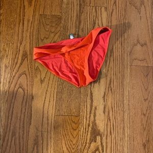 red bikini bottom